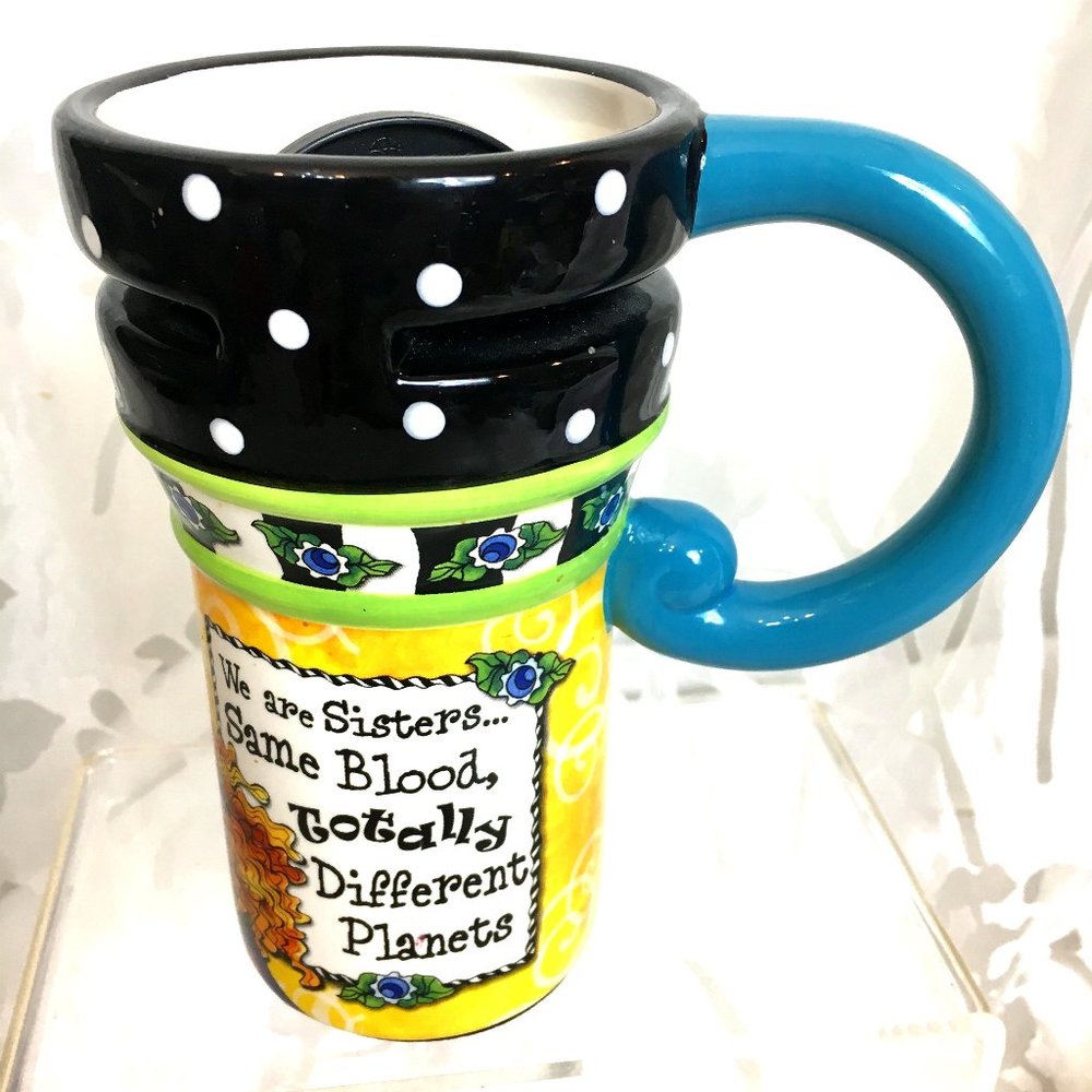 Suzy Toronto Travel 12 oz Tumbler Mug Cup